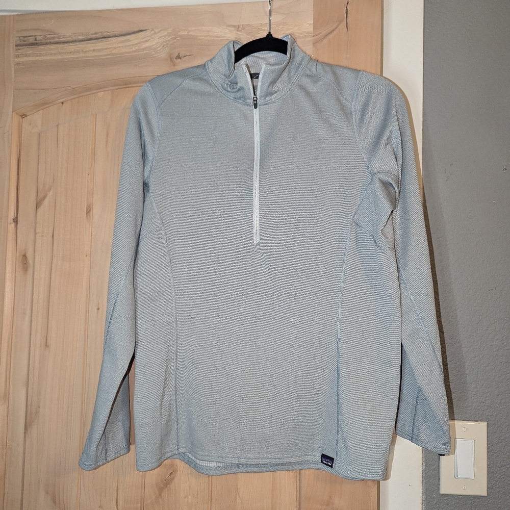 Patagonia Gray Quarter-Zip Pullover